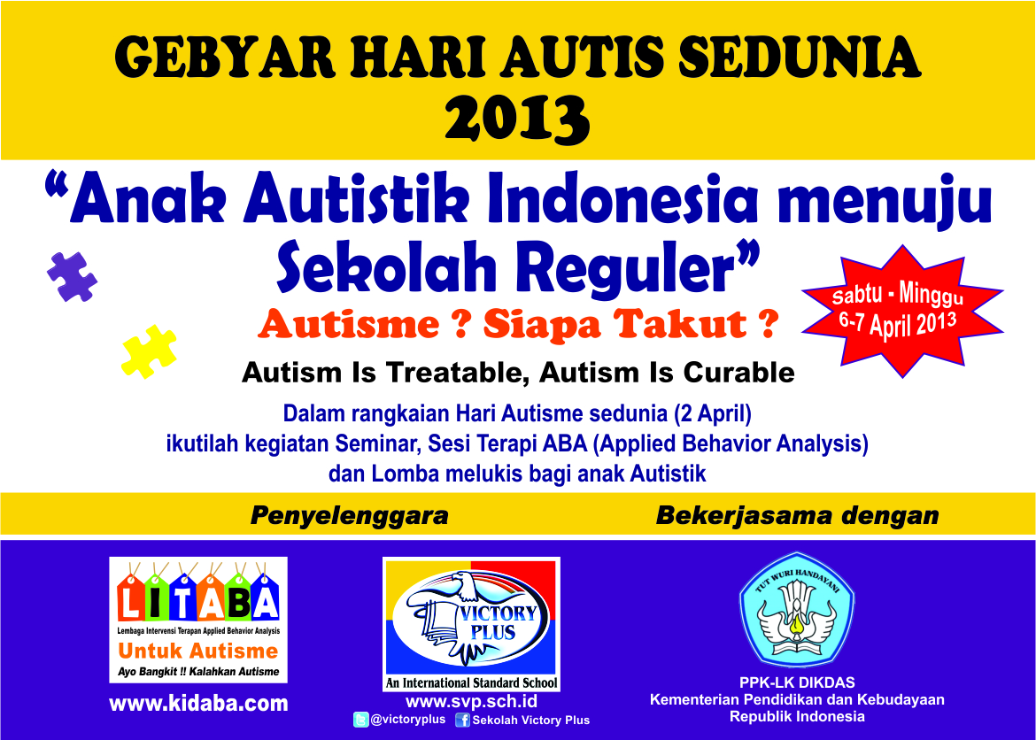 GEBYAR HARI AUTIS SEDUNIA 2013