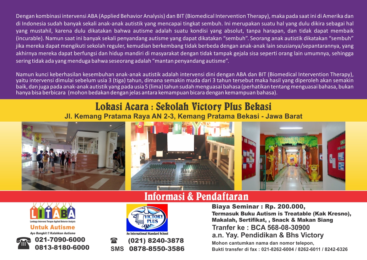 GEBYAR HARI AUTIS SEDUNIA 2013