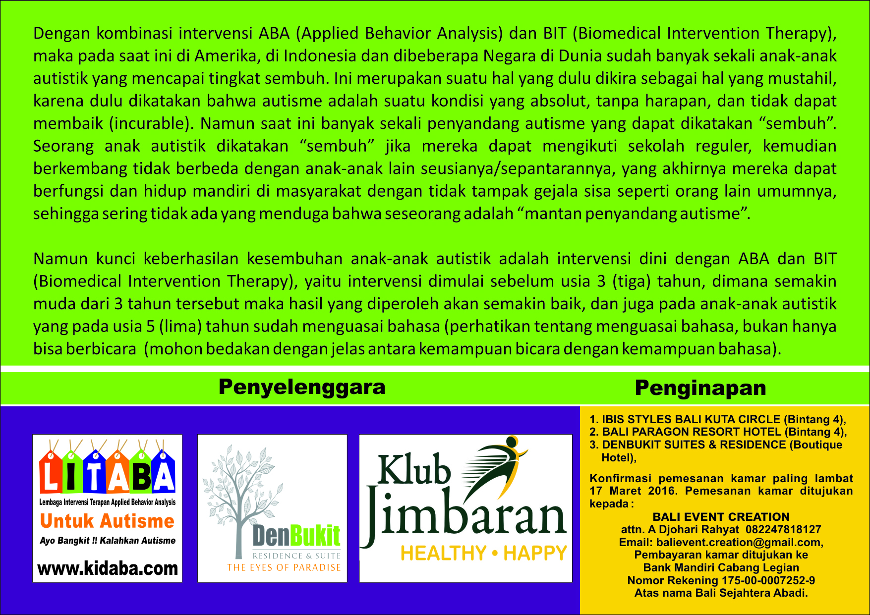 Hari Autis 2016