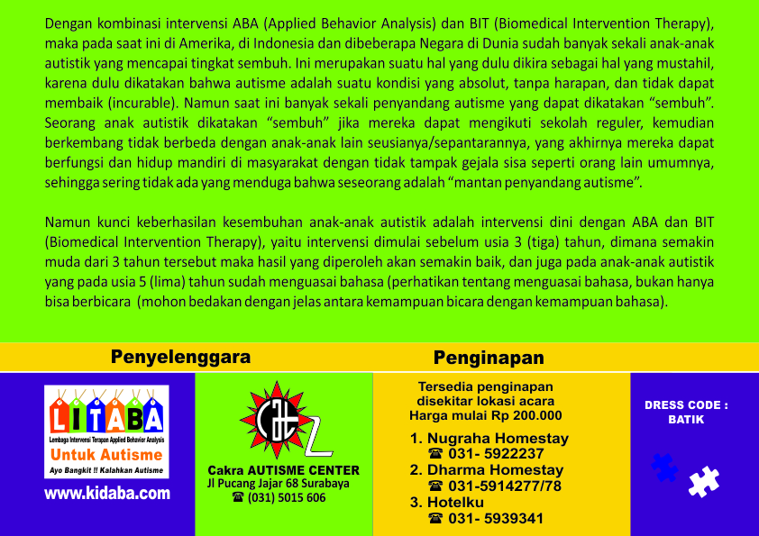 Gebyar Hari Autisme Sedunia 2015