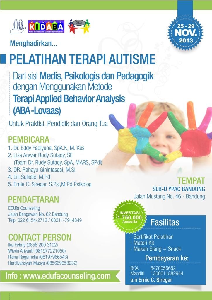 Pelatihan Terapi Autisme