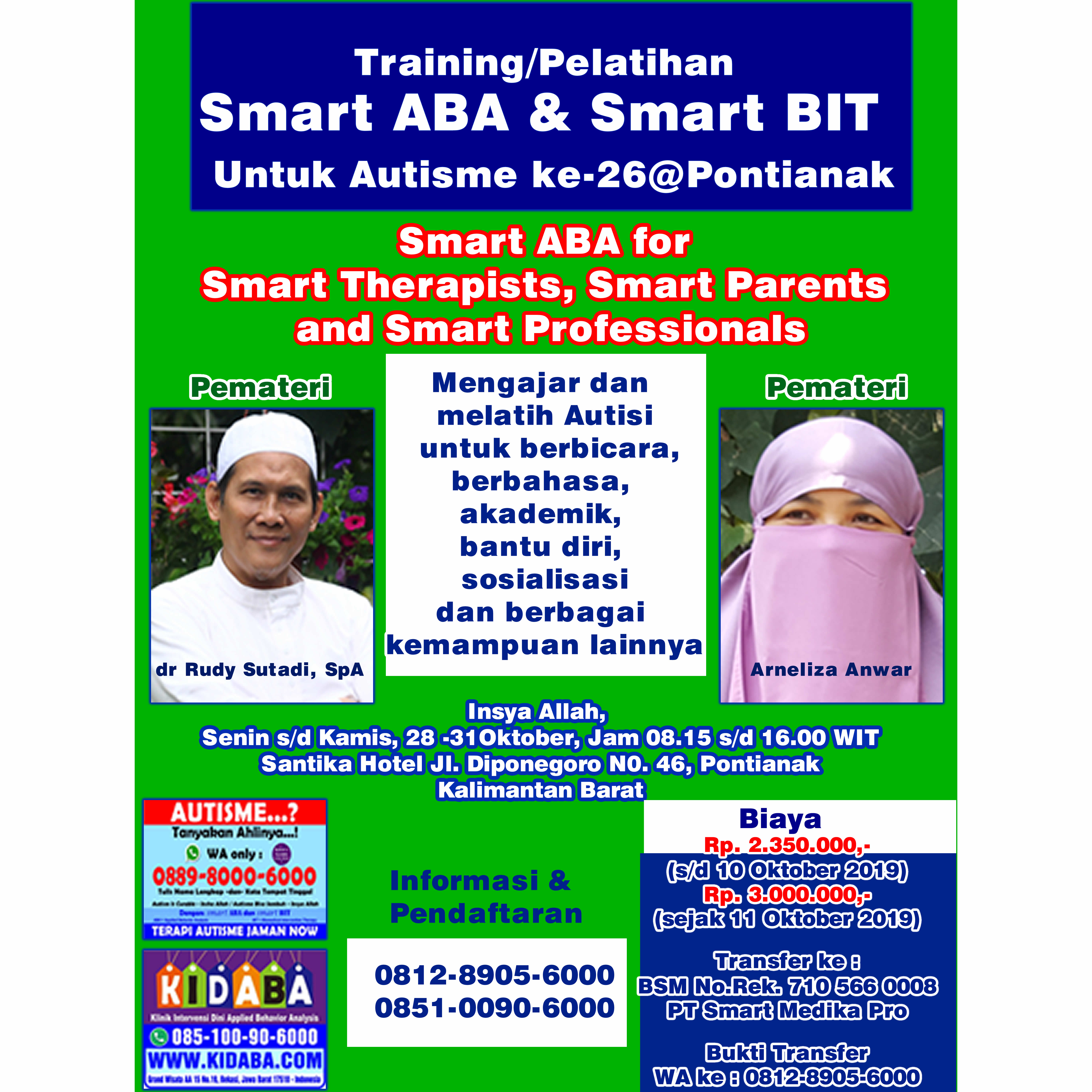 Pelatihan/Training Smart ABA untuk Autisme ke-26
