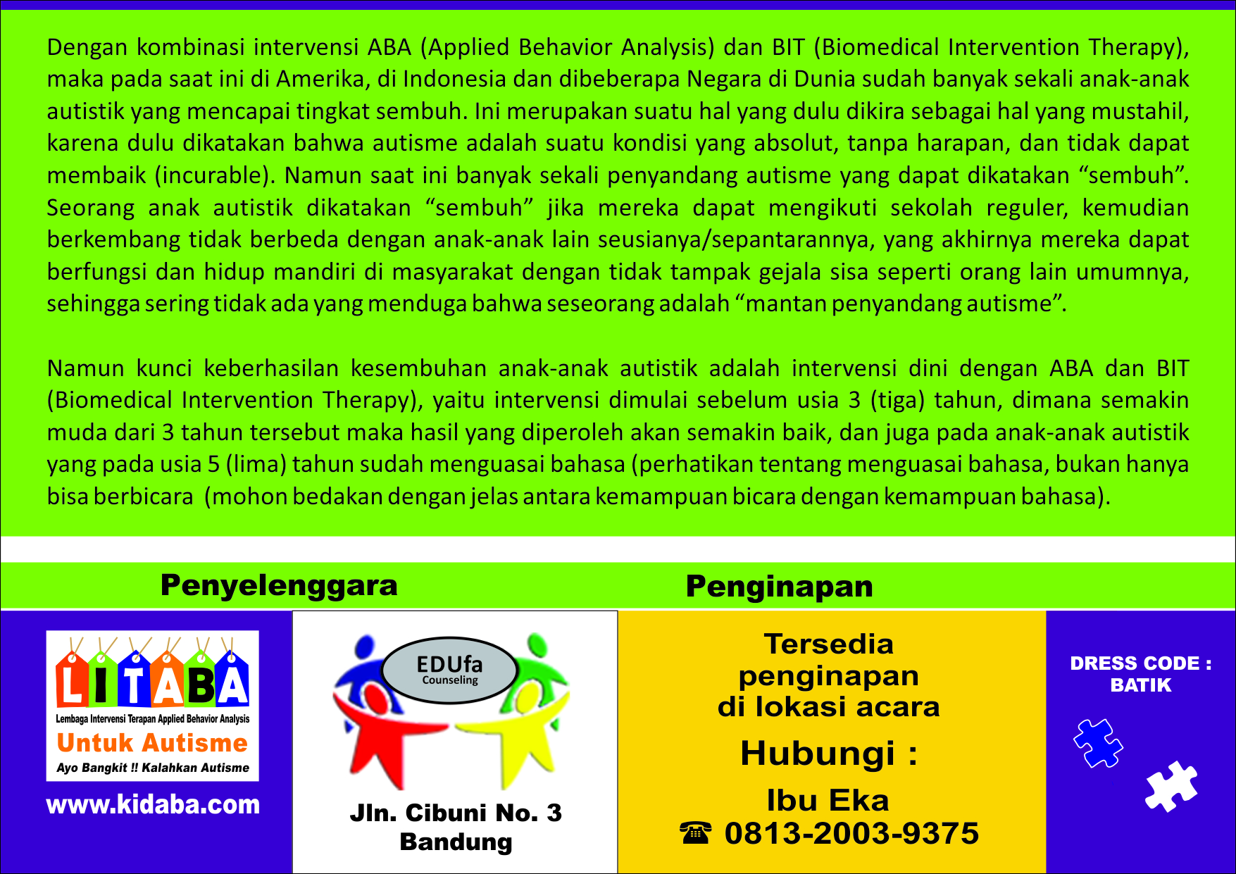 Seminar Nasional Autisme